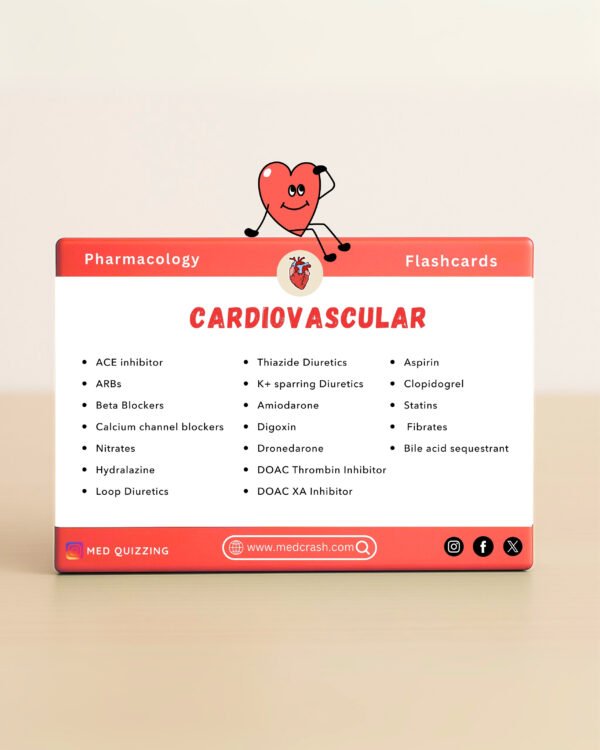 Complete Mnemonic Flashbook & Flashcard Bundle By Med Quizzing - Image 11