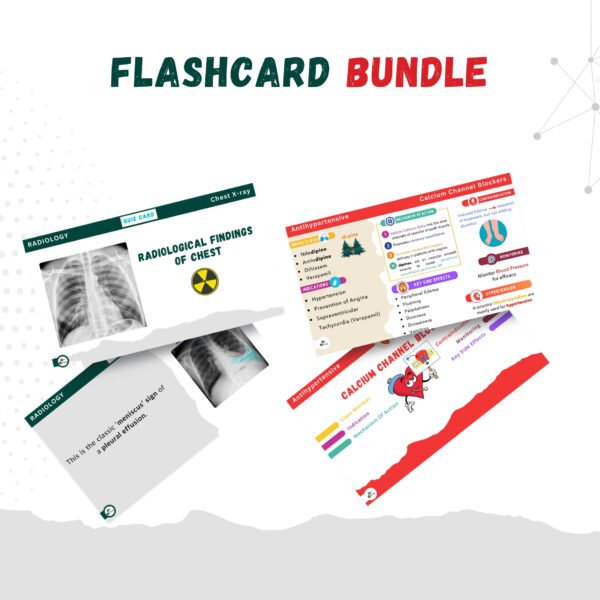 Flashcard Bundle (Cardiovascular + Radiology)