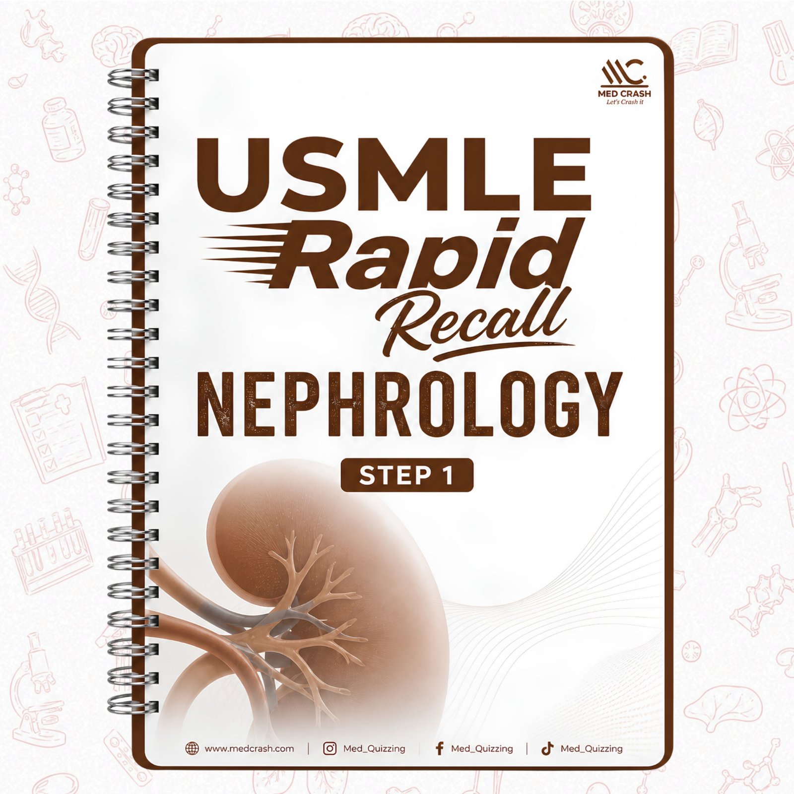 Nephrology USMLE Rapid Recall | Step 1 | Visual Review Ebook