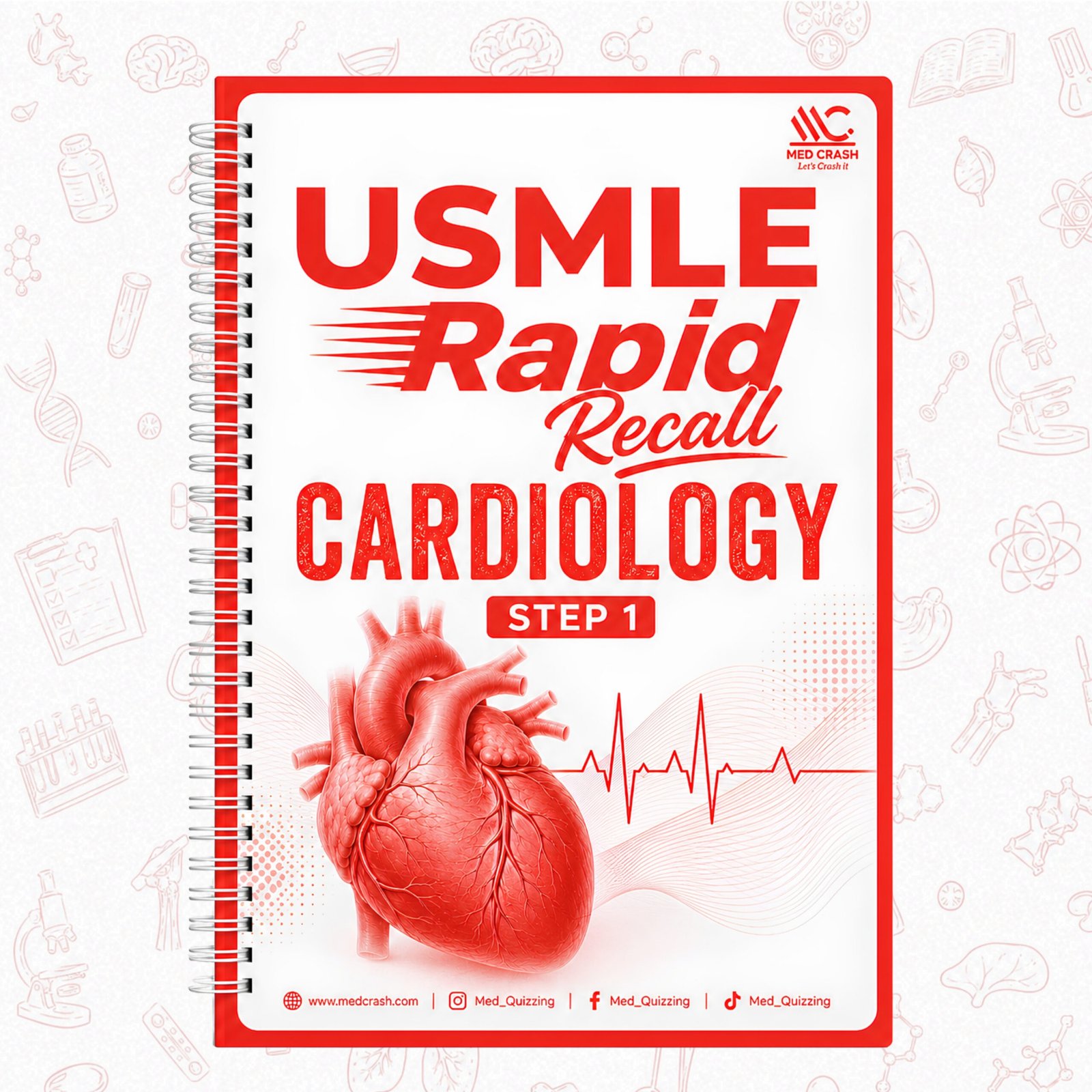 Cardiology USMLE Rapid Recall | Step 1 | Visual Review eBook
