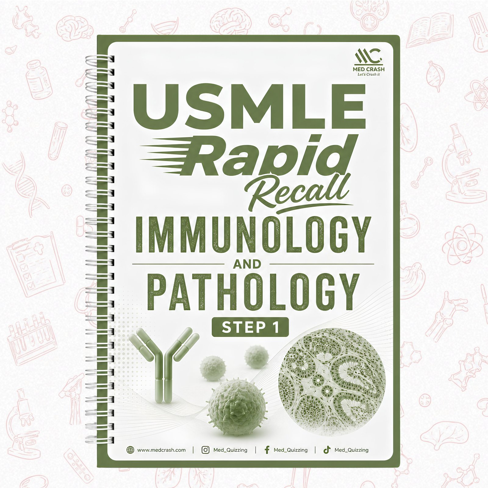 Immunology and Pathology USMLE Rapid Recall | Step 1 | Visual Review eBook